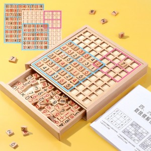 Sudoku madera  9 cuadrados