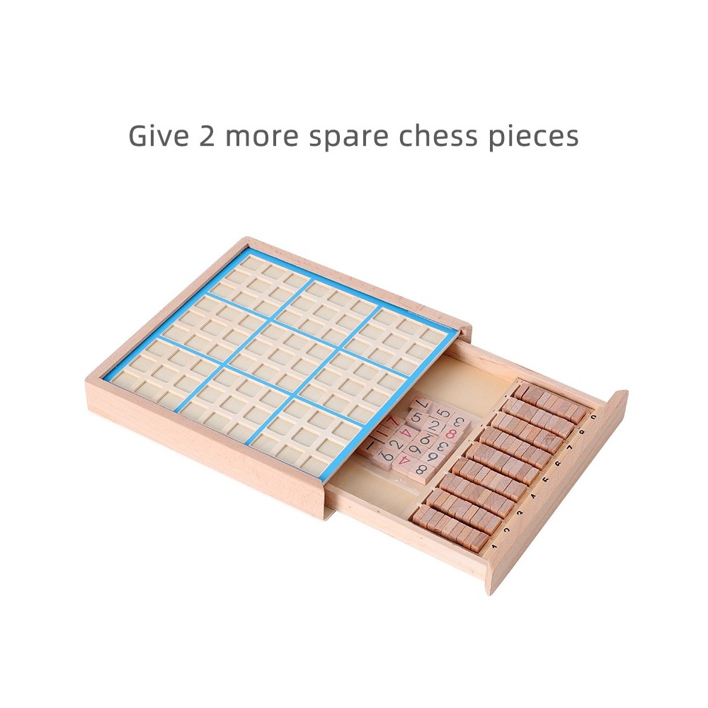 Sudoku madera  9 cuadrados