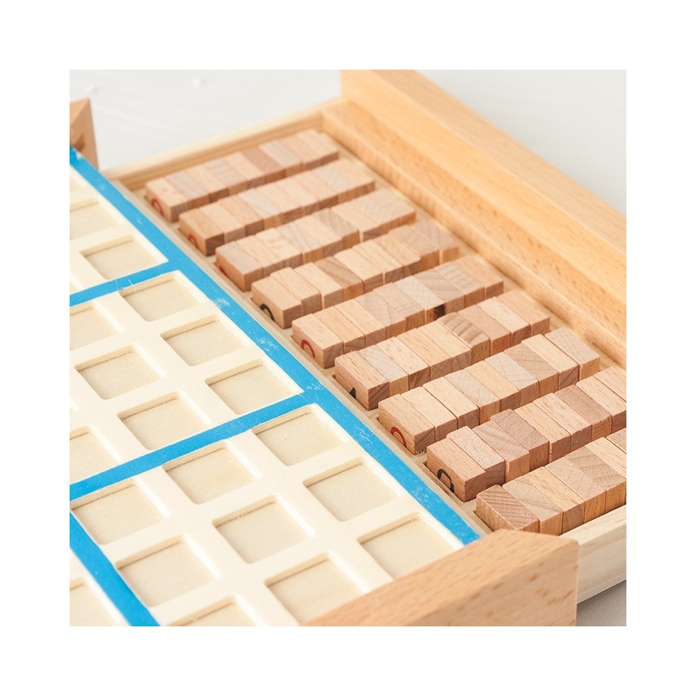 Sudoku madera  9 cuadrados