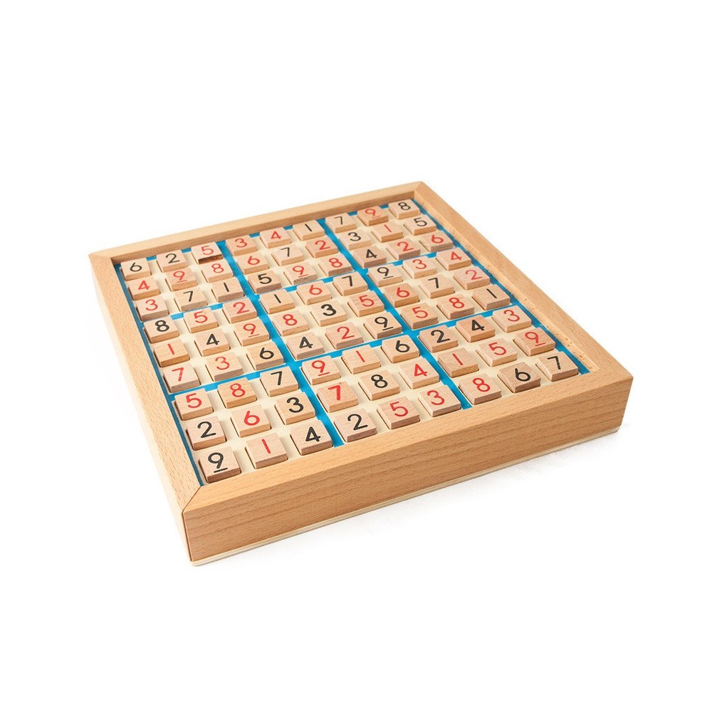 Sudoku madera  9 cuadrados