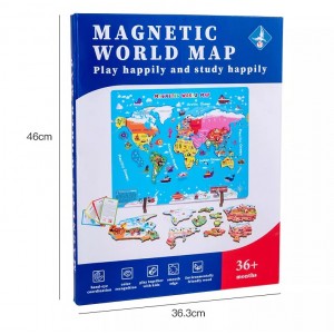 Mapa Mundial Magnetico cognitivo
