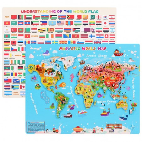 Mapa Mundial Magnetico cognitivo Mapa Mundial Magnetico cognitivo