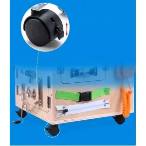 Cubo educativo Montessori de madera