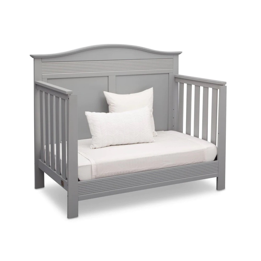 Cuna de madera 4 en 1 Barret Gris