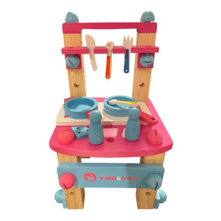 Cocinilla de madera didactica