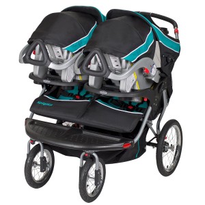 Coche Doble Jogger navigator Tropic + 2 sillas baby Trend