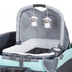 Cuna Corral Pack &  play hint of mint Baby Trend