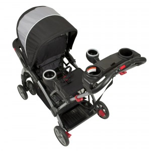 Coche Doble Sit N Stand phantom ultra hermano mayor menor Baby Trend