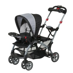 Coche Doble Sit N Stand phantom ultra  de  Baby Trend