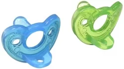 Pack 2 Chupetes Recién nacido de silicona GumDrop