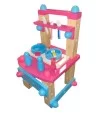 Cocinilla de madera didactica para armar