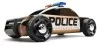 Automoblox S9 patrulla de policía, negro