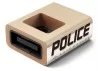 Automoblox S9 patrulla de policía, negro