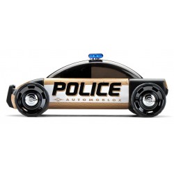 Automoblox S9 patrulla de policía, negro