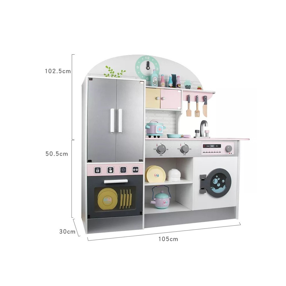 Cocina didactica y refrigerador Le Cocó