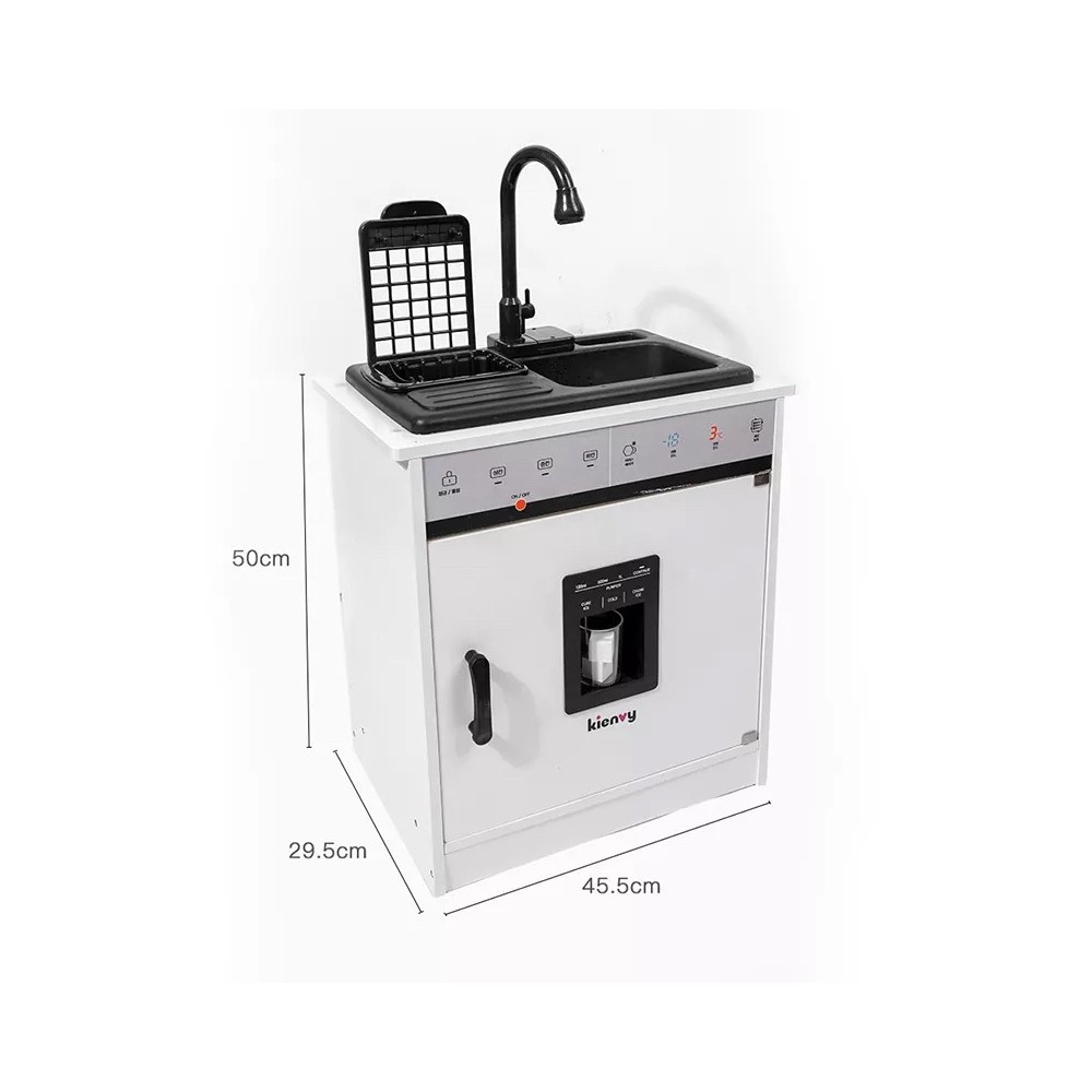 COCINA DE MADERA DIDACTICA BLANCA NONA