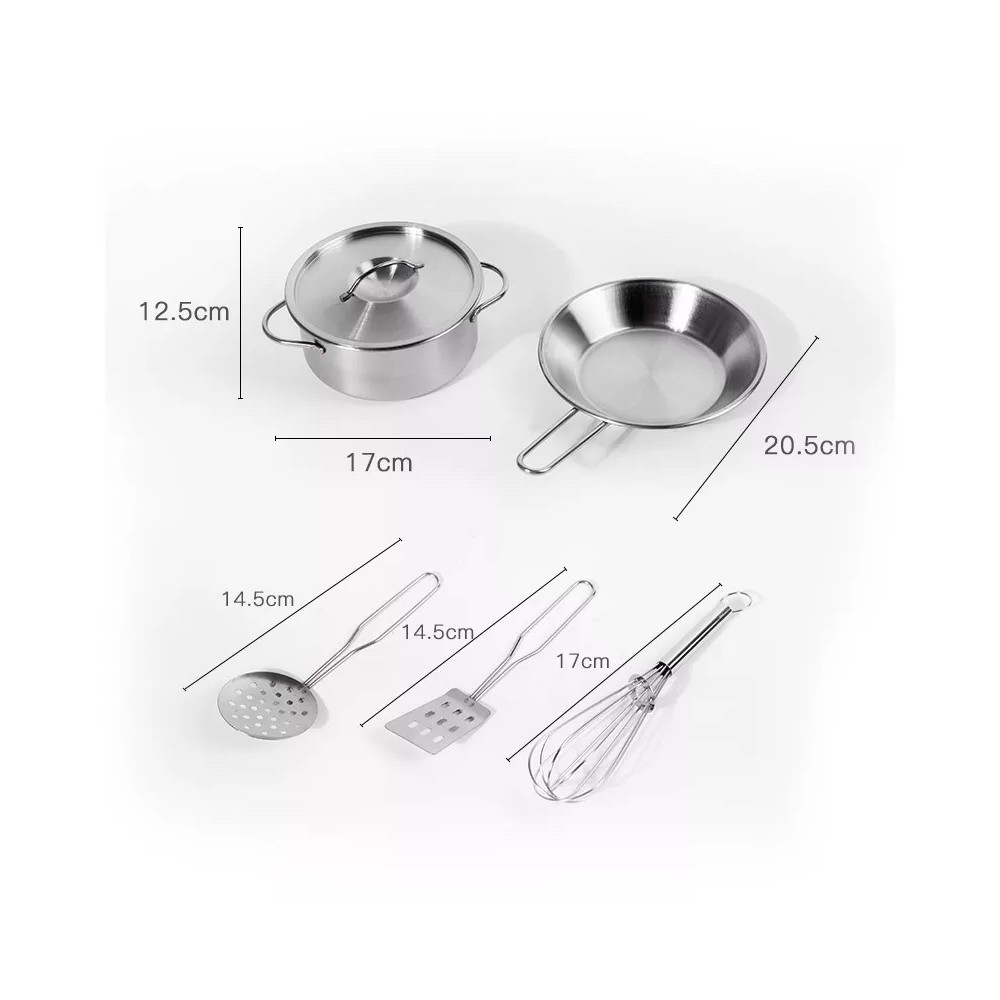 COCINA DE MADERA DIDACTICA BLANCA NONA