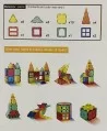Magnéticos didacticos 3d para construcción 32 Piezas