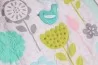 Set Ropa de cuna 100% algodon sweet birds 5 PIEZAS