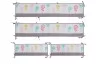 Set Ropa de cuna 100% algodon sweet birds 5 PIEZAS
