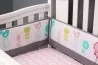 Set Ropa de cuna 100% algodon sweet birds 5 PIEZAS