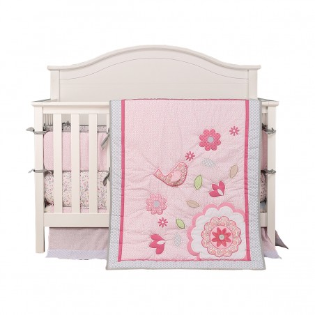 Set Ropa de cuna 100% algodon flowers. Set Ropa de cuna 100% algodon flowers.
