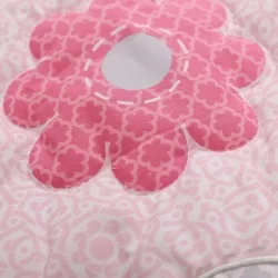 Set Ropa de cuna 4 piezas flowers.