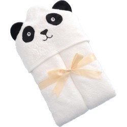 TOALLA BEBÉ 100% BAMBú ORGANICO 90X90 PANDA