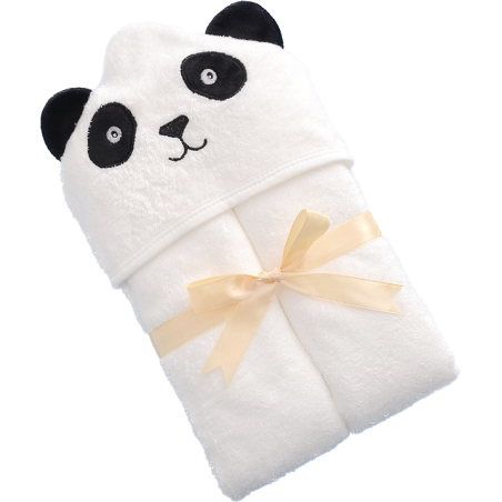 TOALLA BEBÉ 100% BAMBÚ ORGANICO 90X90 PANDA