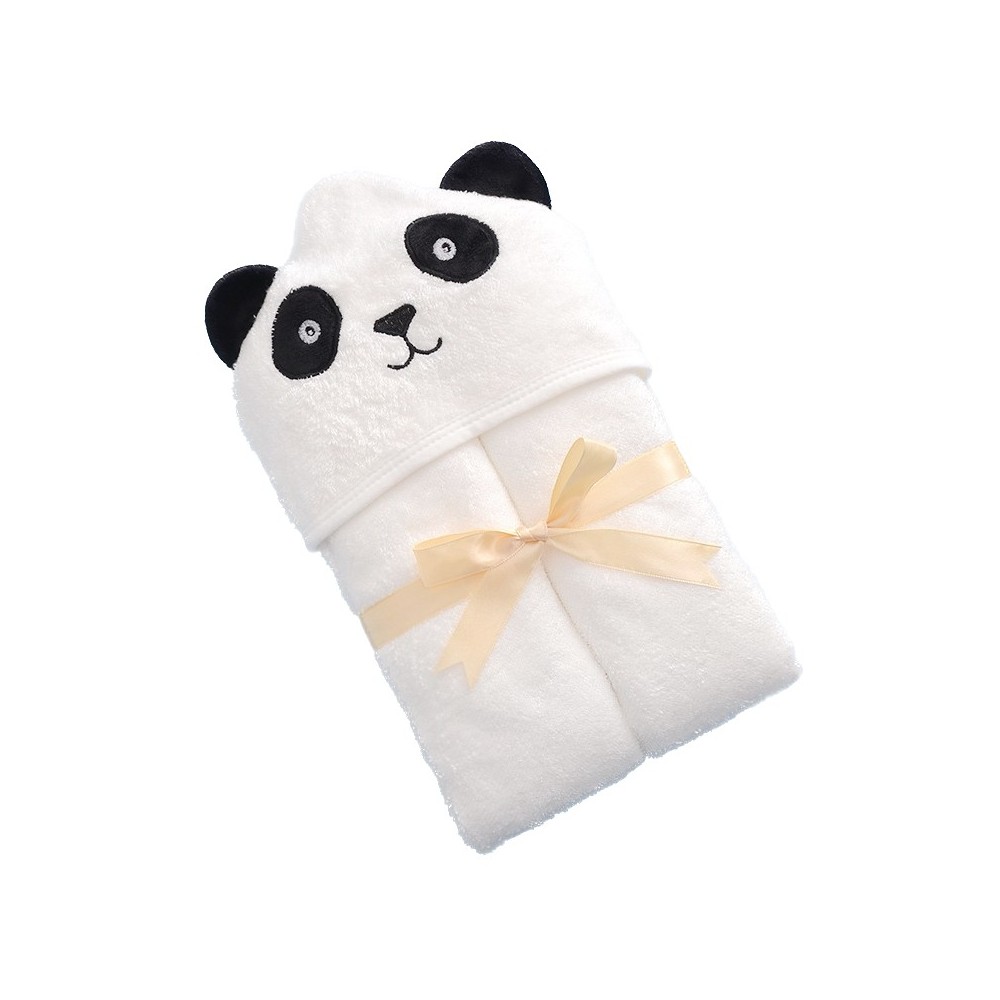 TOALLA BEBÉ 100% BAMBOO ORGANICO 90X90 PANDA