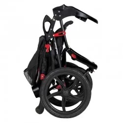 Coche Jogger Baby Trend Corredor Millenium Black unidad de exhibicion