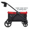 Carro Paseo wagon y coche doble MUV Expedition 2 en 1 Mars Red