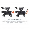 Carro Paseo wagon y coche doble MUV Expedition 2 en 1 ultra black