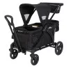 Carro Paseo wagon y coche doble MUV Expedition 2 en 1 ultra black