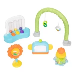 Centro de actividades 4 en 1 Andador Smart Steps by Baby Trend Safari Toss