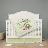 Set ropa de cuna Buhos 4 piezas