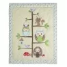 Set ropa de cuna Buhos 4 piezas
