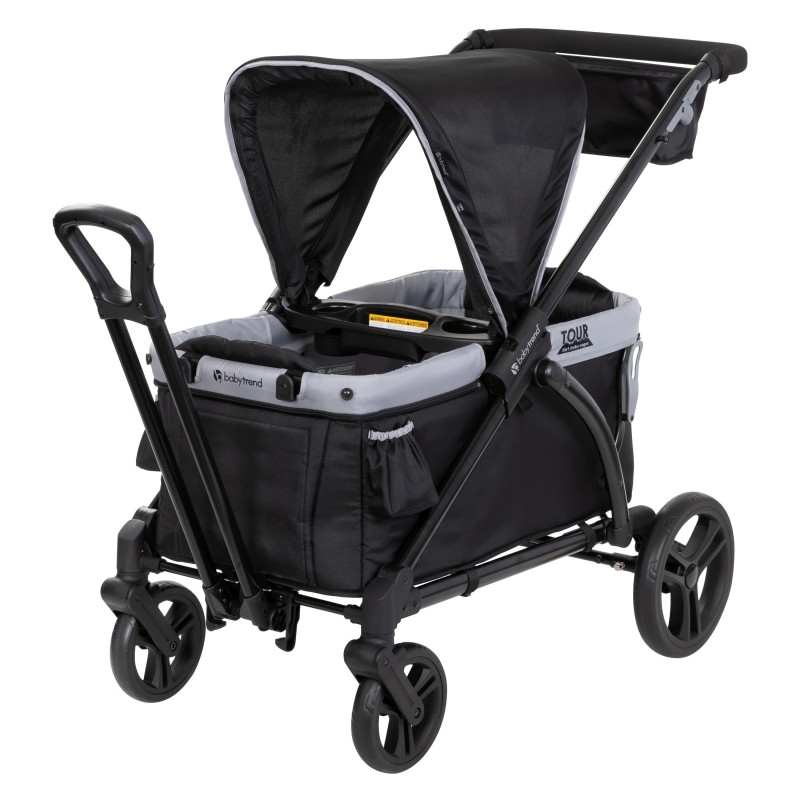 Carro Paseo wagon y coche doble MUV Expedition 2 en 1 MARS black