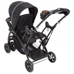 Coche Doble Sit N' Stand Onyx Baby Trend