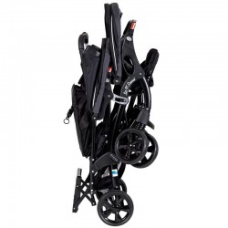 Coche Doble Sit N' Stand Onyx Baby Trend