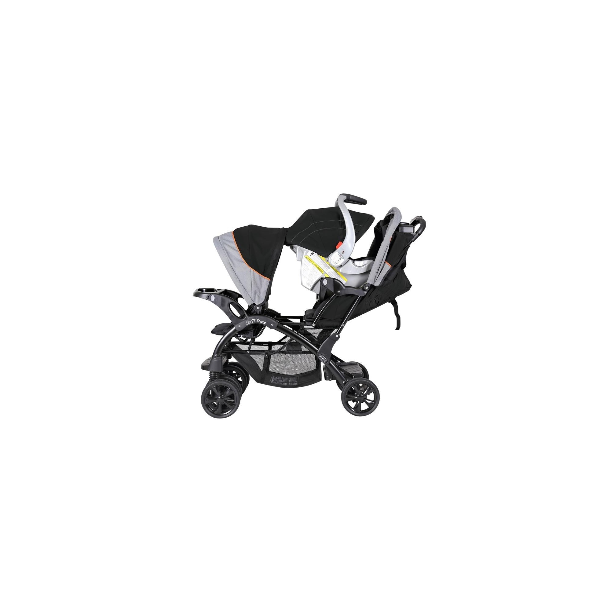 copy of Coche Doble Sit N' Stand Onyx con 1 asientos infantiles Baby Trend