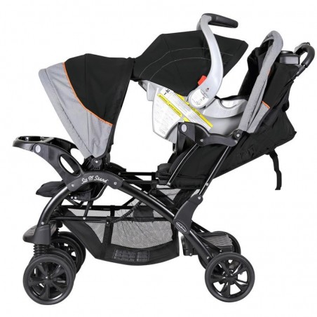 copy of Coche Doble Sit N' Stand Onyx con 1 asientos infantiles Baby Trend