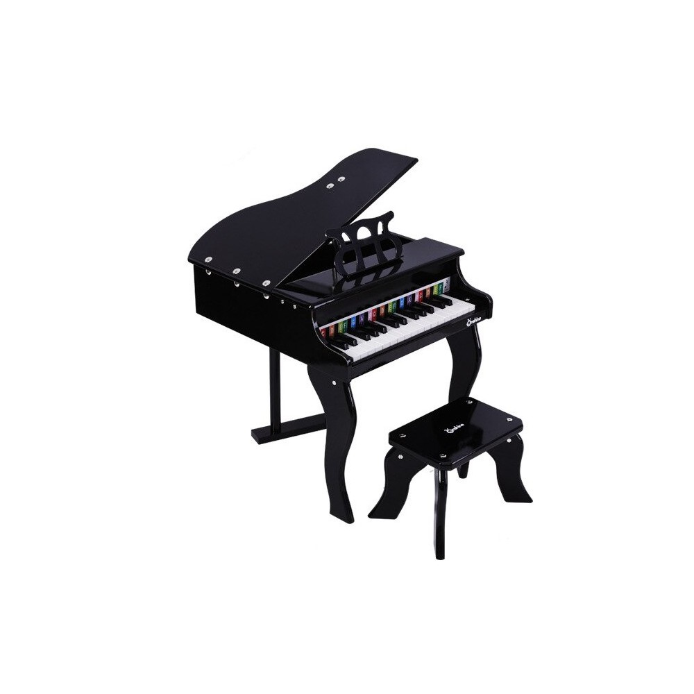Mini piano de Cola para niños Negro