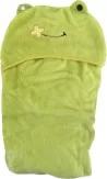Mantita verde con capucha Baby rana