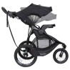 Coche Jogger baby Trend Race Tec Ultra Black con asiento infantil