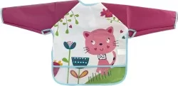 Babero Con mangas impermeable niña