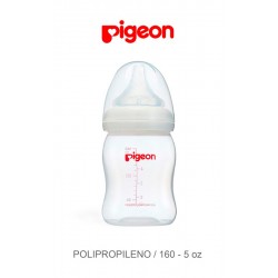 Mamadera 160ml 0 a 3 meses Pigeon Softouch polipropileno