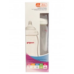 Mamadera 330ml Pigeon Softouch polipropileno +6m