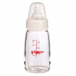 Mamadera de Vidrio Pigeon 120ml flexible