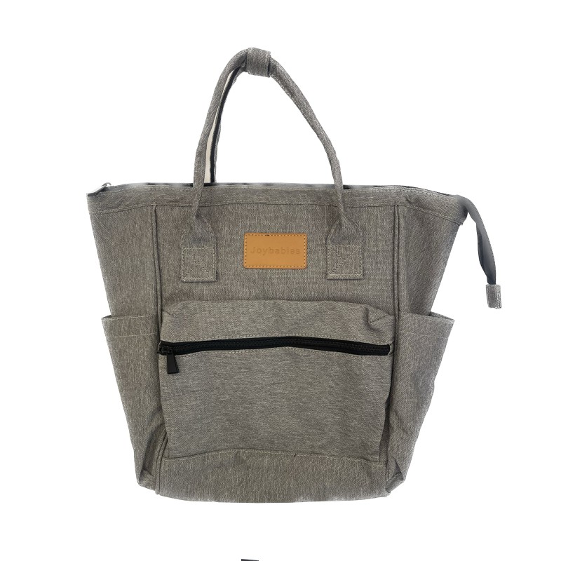 Bolso Maternal y Mochila 2 en 1Gris